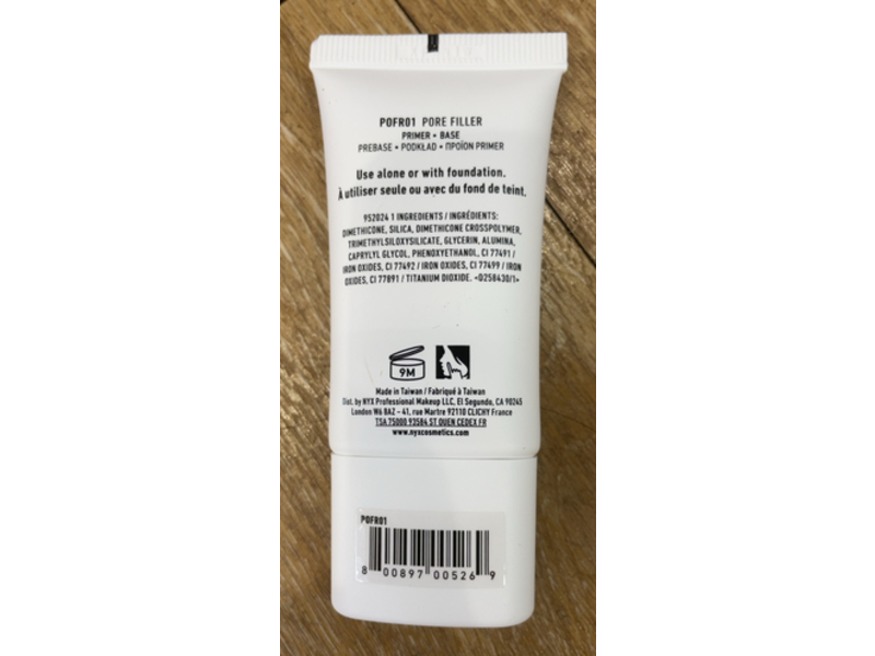 NYX Shine Pore Filler Primer, 0.67 fl oz/20 mL