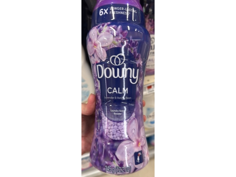 Downy Laundry Scent Booster, Calm, 12.2 oz/345 g