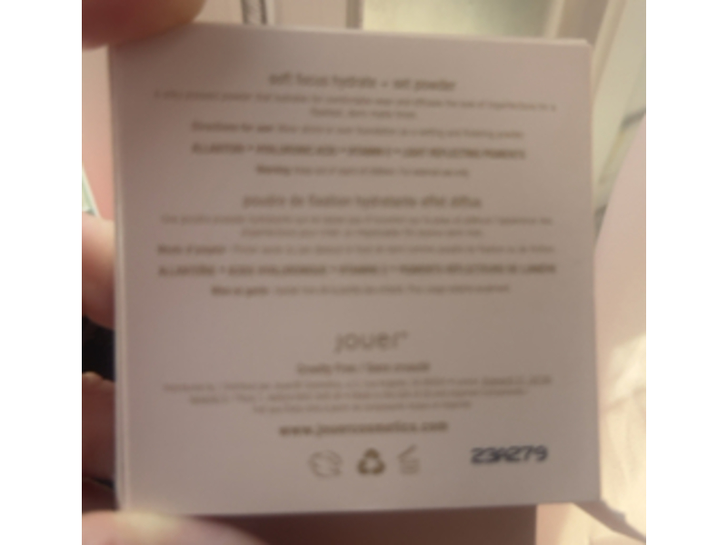 Jouer Soft Focus Hydrate + Set Powder, Tan, 0.21 oz/6 g