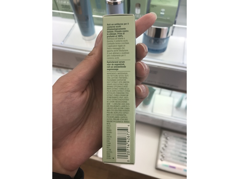 Clinique All About Eyes Serum Depuffing Eye Massage, 0.5 fl oz