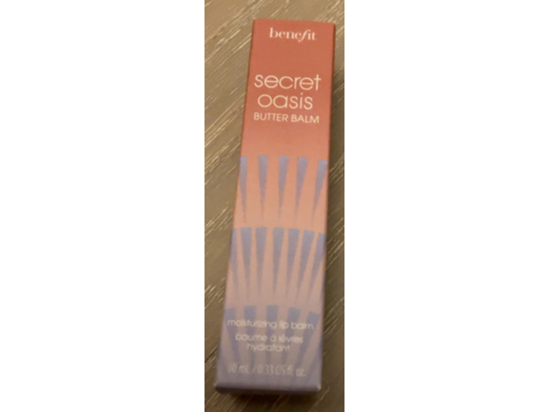 Benefit Butter Lip Balm, Secret Oasis, 0.33 fl oz/10 mL