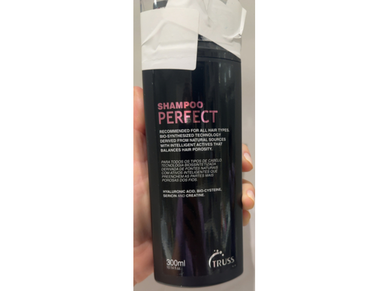 Truss Perfect Shampoo, Hyaluronic Acid + Bio-Cysteine + Sericin & Creatine, 10.14 fl oz/300 mL