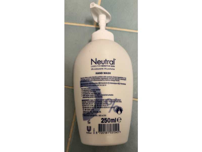 Neutral Hand Wash, 250 mL