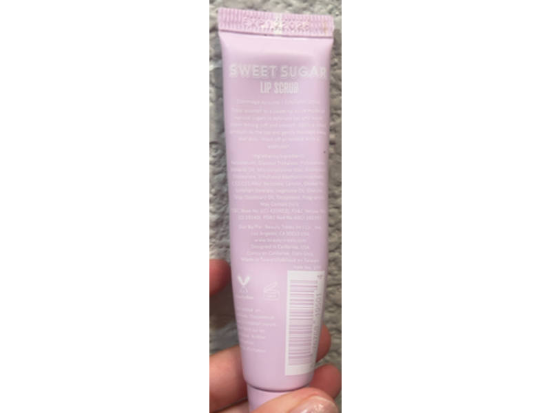 Beauty Treats Sweet Sugar Lip Scrub, Gummy Brar, 0.48 oz/15 g