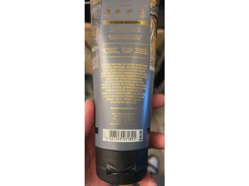 Bath & Body Works After Dark Ultimate Hydration Body Cream, Shea Butter + Hyaluronic Acid, 8 oz/226 g