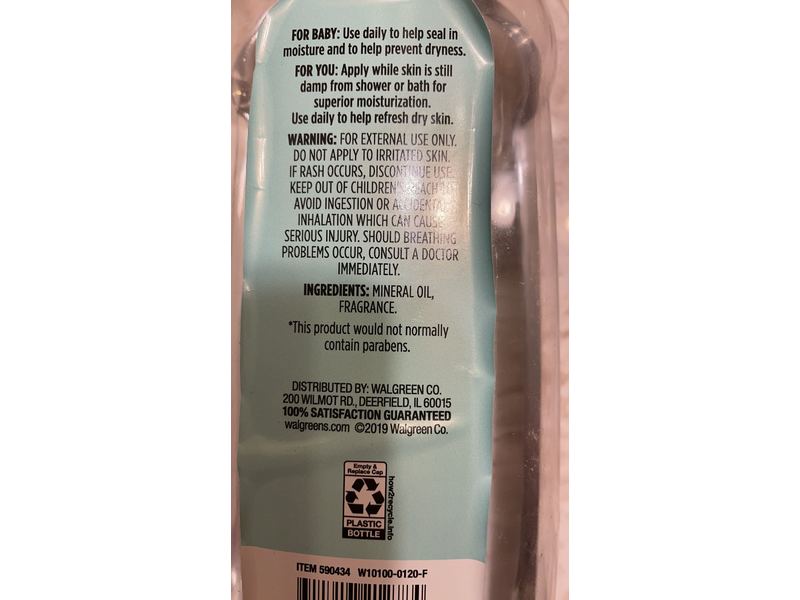 Well Beginnings Baby Oil, 20 fl oz / 591 mL