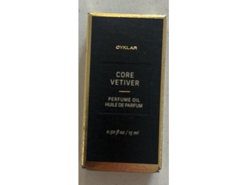 Cyklar Perfume Oil, Core Vetiver, 0.50 fl oz/15 mL
