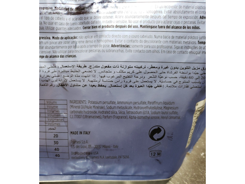 Framesi Decolor B No Dust, 18 oz/500 g