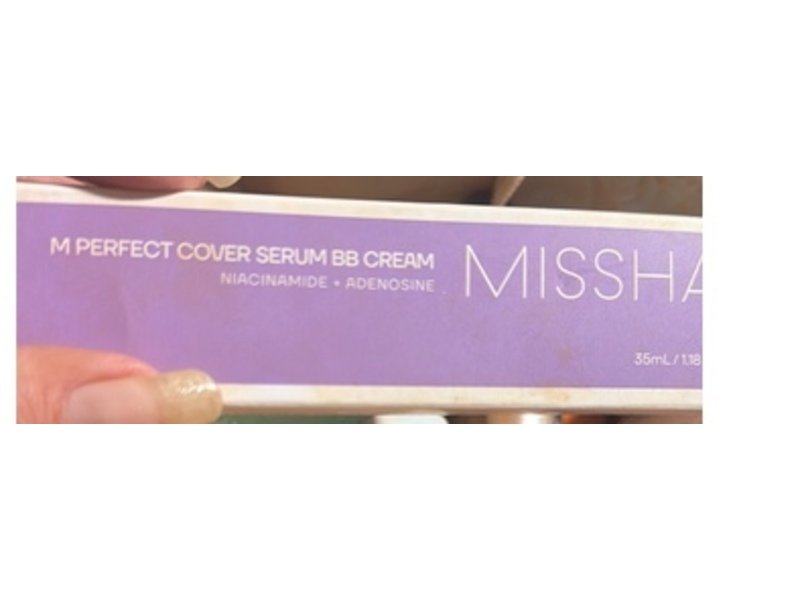 Missha M Perfect Cover Serum Bb Cream, 25 Warm Beige, 1.18 fl oz/35 mL