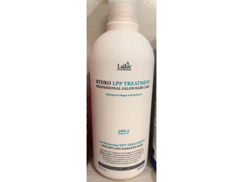 La'dor Hydro LPP Hair Treatment, PH 5.5, 17.9 fl oz/530 mL
