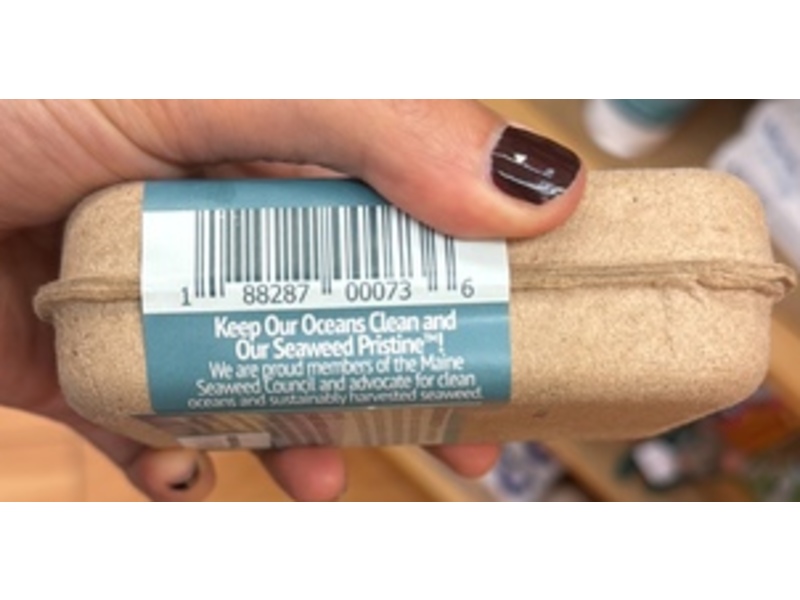 Planet Botanicals Hand Harvested Seaweed Bar Soap, Lemon Flower Blossom, 4 oz/113 g