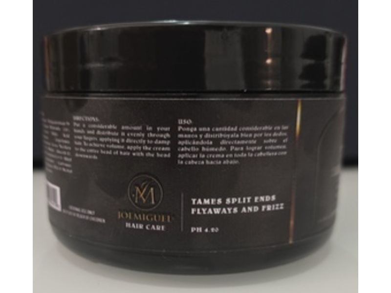 Joemiguel Hair Care Curli-Q-Curl Defining Cream, 10 oz/283 mL