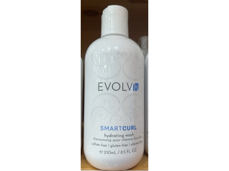 Evolvh Smart Curl Hydrating Wash, 8.5 fl oz/250 mL