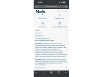 Marin Soothing Hydration Cream, Marine Glycoproteins, 4oz - thumbnail 3