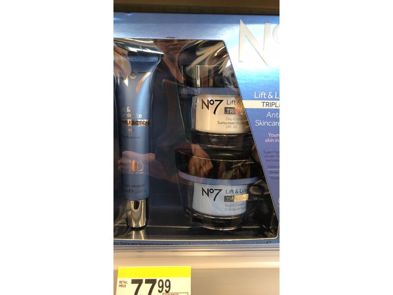 No7 Lift & Luminate Triple Action Skincare System