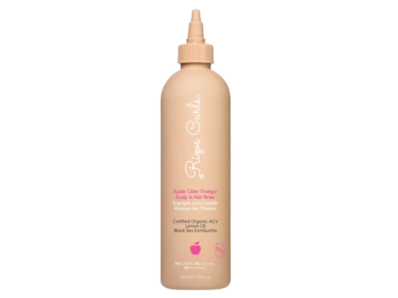 Rizos Curls Scalp & Hair Rinse, Apple Cider Vinegar, 10 fl oz/296 mL