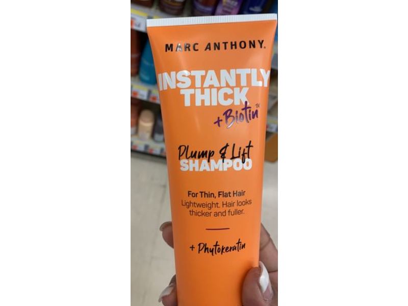 Marc Anthony Instantly Thick Plump & Lift Shampoo, Biotin, 8.45 fl oz/250 mL