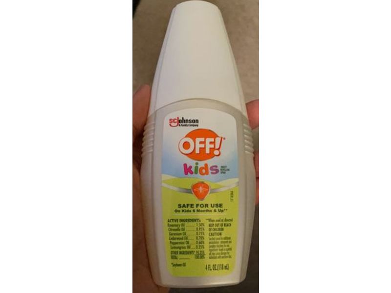 OFF! Kids Insect Repellent Spray, 4 fl oz/118 mL