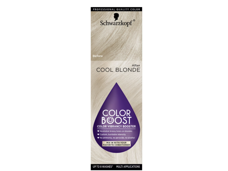 Schwarzkopf Color Boost Color Vibrancy Booster, Cool Blonde, 1 fl oz/30 mL