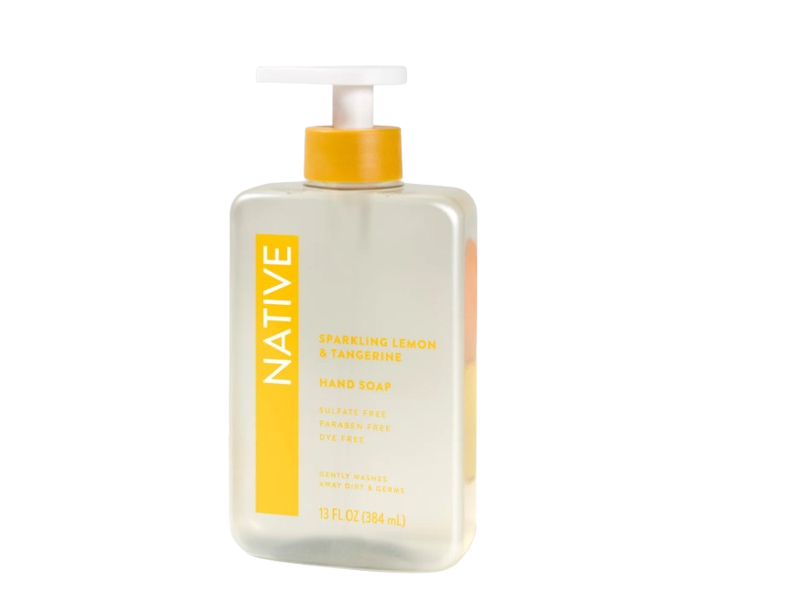 Native Hand Soap, Sparkling Lemon & Tangerine, 13 fl oz/384 mL
