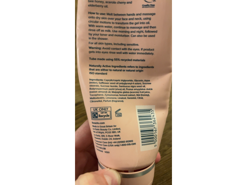 Liz Earle Cleanse & Glow Transforming Gel Cleanser, 8.4 fl oz/250 mL