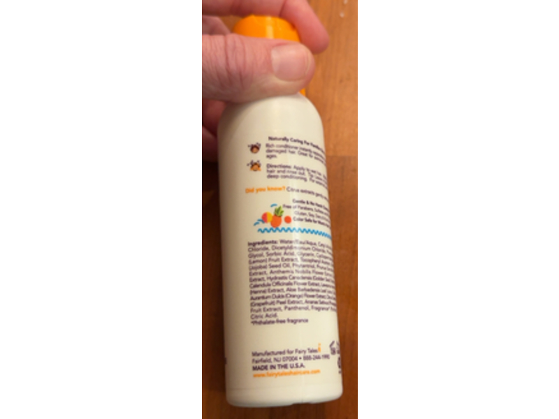 Fairy Tales Sun & Swim Conditioner, Lemon Aid, 3.3 fl oz/100 mL