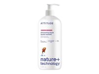 Attitude Dishwashing Liquid, Unscented, 33.8 fl oz/1 L - thumbnail 1