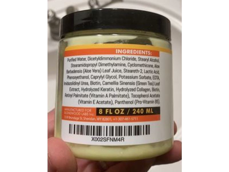 Blondwood Keratin Hair Mask, 8 fl oz/240 mL