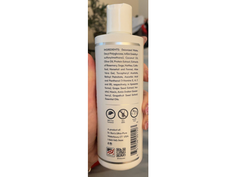 Ultra Aesthetics Msm Shampoo, 8 fl oz/237 mL