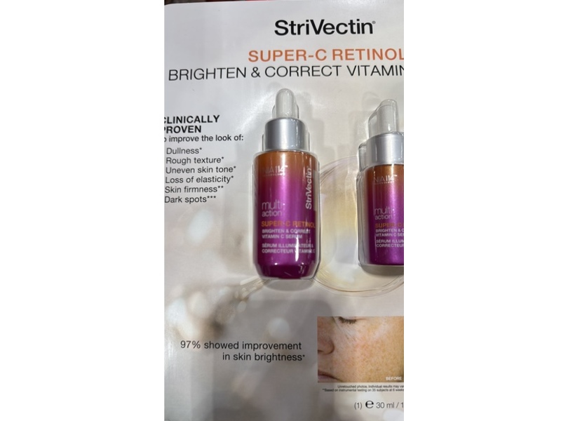 Strivectin Super C Retinol Brighten & Correct Vitamin C Serum, Pack Of 2