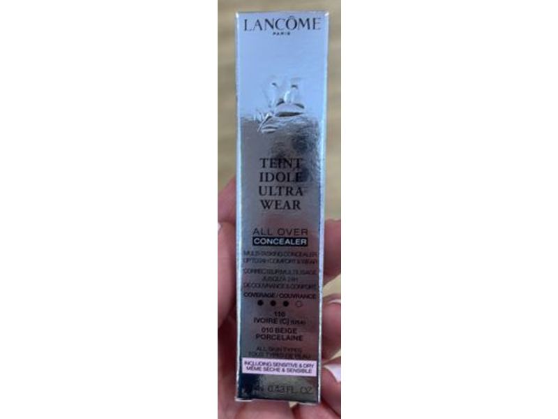 Lancome Paris Teint Idole Ultra Wear All Over Concealer, 010 Beige Porcelaine, 13 mL