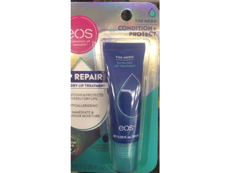 Eos The Hero Extra Dry Lip Balm Treatment, 0.35 fl oz/10 mL