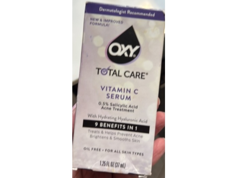 Oxy Total Care Vitamin C Serum, Hyaluronic Acid, 1.25 fl oz/37 mL