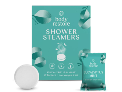 Body Restore Shower Steamers, Eucalyptus, 2 oz, 2 Count