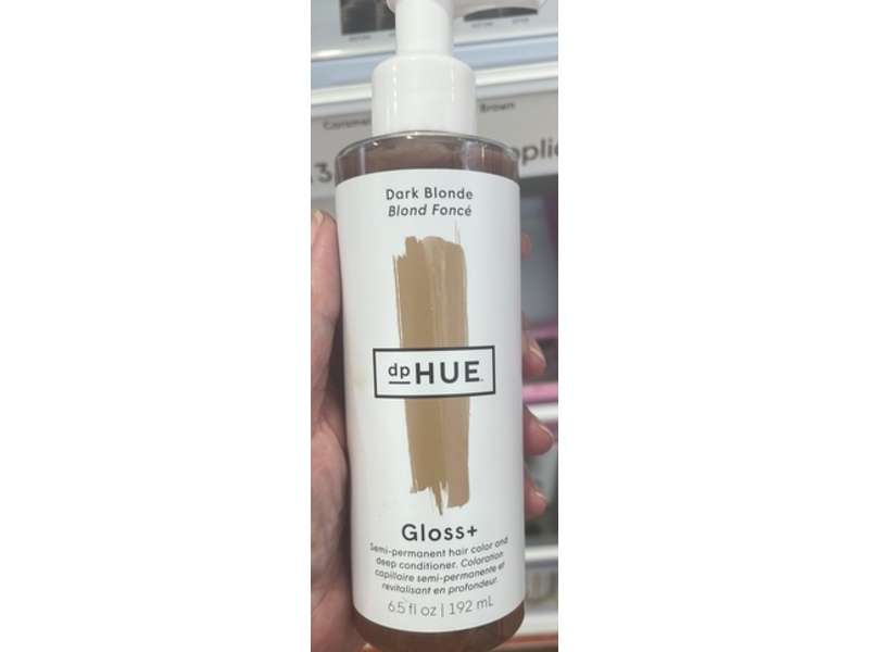 Dphue Gloss+ Semi Permanent Hair Color And Deep Conditioner, Dark Blonde, 6.5 fl oz/192 mL