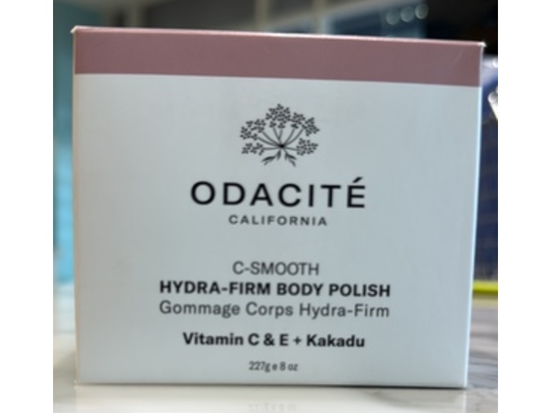 Odacite C-Smooth Hydra-Firm Body Polish, Vitamin C & E + Kakadu, 8 oz/227 g