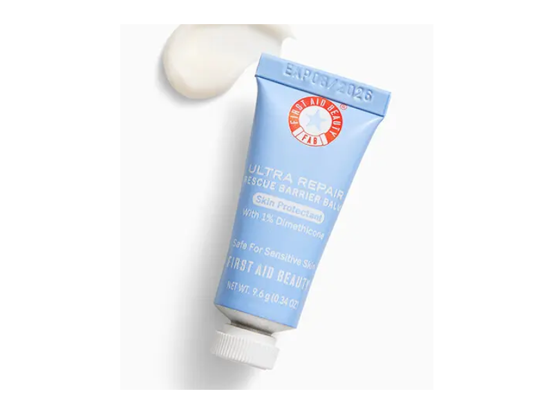 First Aid Beauty Ultra Repair Rescue Barrier Balm, 1% Dimethicone, 0.34 oz/9.6 g