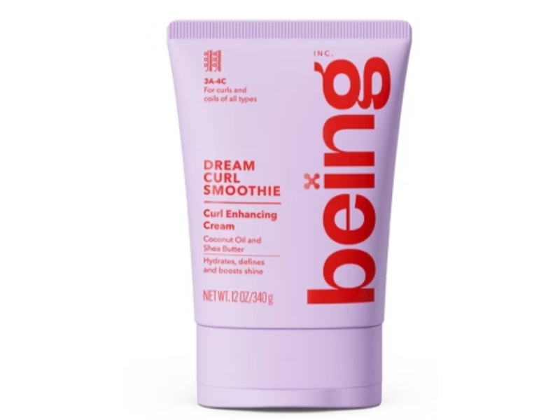 Being Dream Curl Smoothie Curl Enhancing Cream, Coconut Oil And Shea Butter, 12 oz/340 g, Pack Of 2