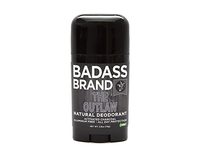 Badass Beard Care The Outlaw Natural Deodorant, Activated Charcoal, 2.8 oz/79 g - thumbnail 1