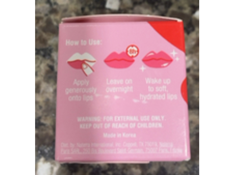 Tree Hut Overnight Lip Mask, Strawberry, 0.6 oz/17 g