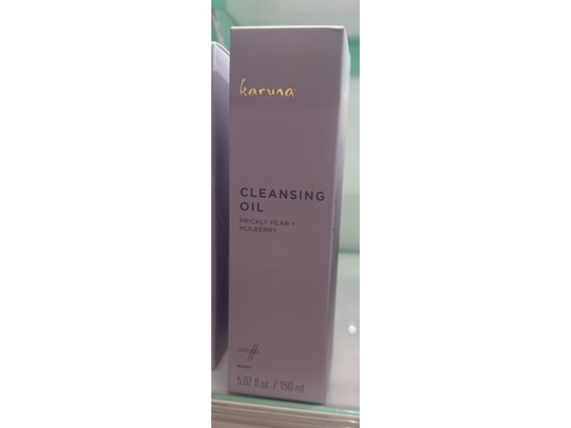 Karuna Cleansing Oil, Prickly Pear + Mulberry, 5.07 fl oz/150 mL