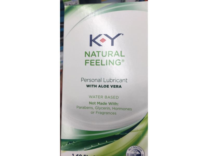K-Y Natural Feeling Personal Lubricant, Aloe Vera, 1.69 fl oz Ingredients  and Reviews