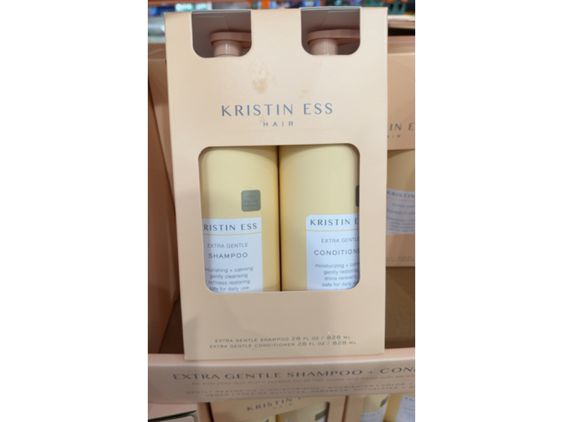 Kristin Ess Hair Extra Gentle Shampoo & Conditioner, 28 fl oz/828 mL