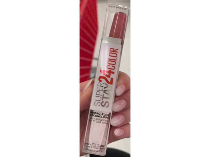 Maybelline Super Stay 24 2-Step Liquid Lipstick, Very Cranberry