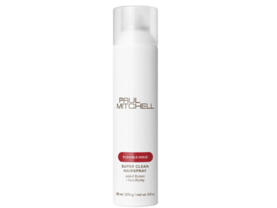 Paul Mitchell Super Clean Hairspray, Flexible Hold, 9.5 oz/270 g