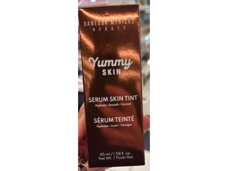 Danessa Myricks Beauty Yummy Skin Serum Skin Tint, 6.5 Medium, 1.58 fl oz/45 mL