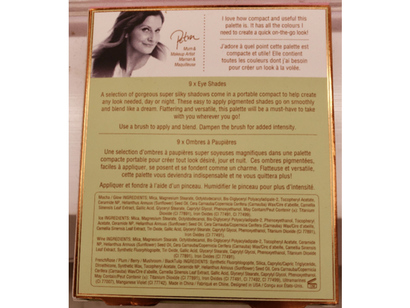 Pixi Eye Effects Shadow Palette, Rosette Ray, 0.4 oz/11.5 g