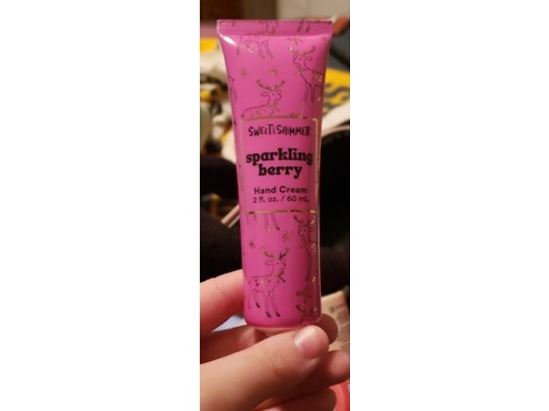 Sweet & Shimmer Hand Cream, Sparkling Berry, 2 fl oz/60 mL