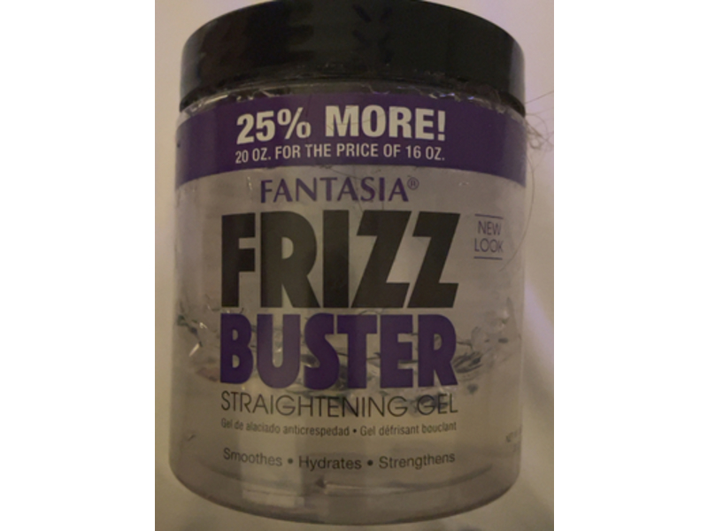 Fantasia Frizz Buster Straightening Gel, 20 fl oz, Pack Of 2