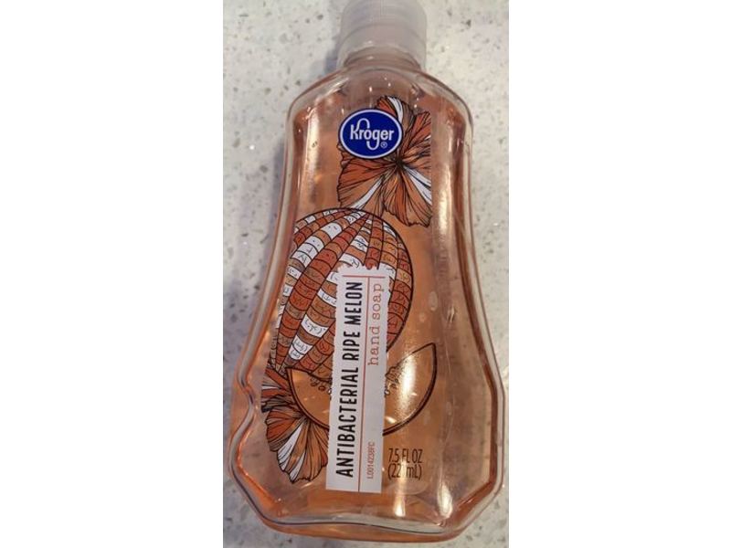 Kroger Antibacterial Ripe Melon Hand Soap, 7.5 fl oz/221 mL
